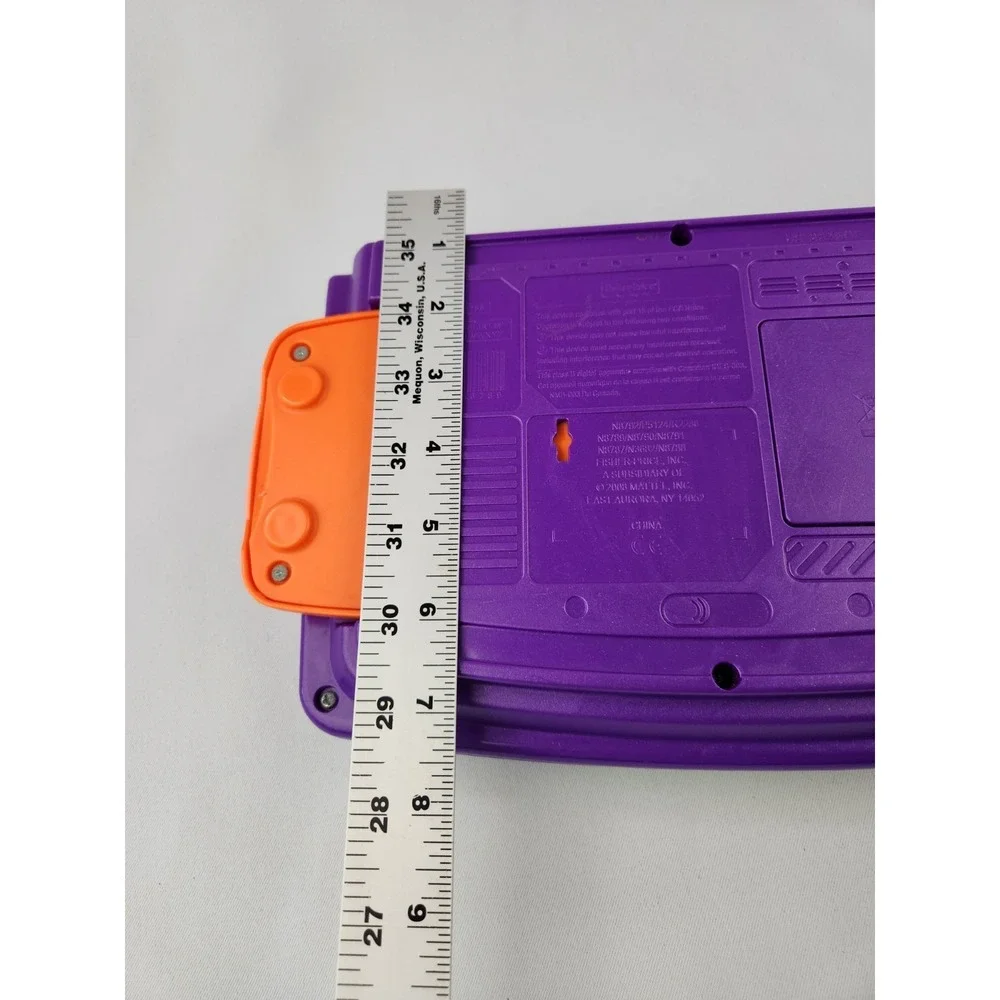 Vintage Fisher-Price Fun 2 Learn Color Flash Laptop Electronic Interactive Works